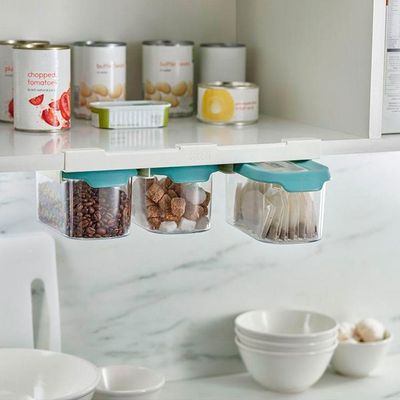 Conjunto 3 Potes Com Organizador Cupboardstore 900ml Joseph & Joseph