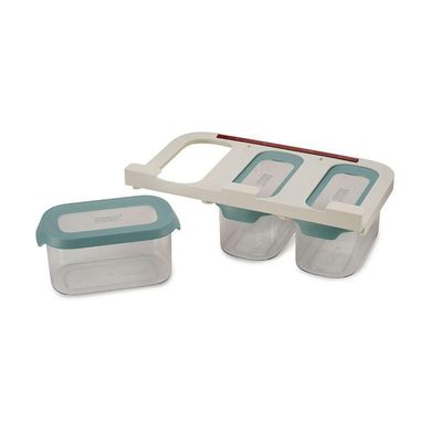 Conjunto 3 Potes Com Organizador Cupboardstore 900ml Joseph & Joseph