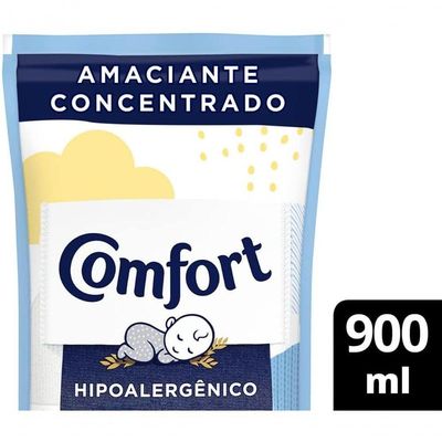 Amaciante Concentrado Comfort Puro Cuidado Refil 900ml