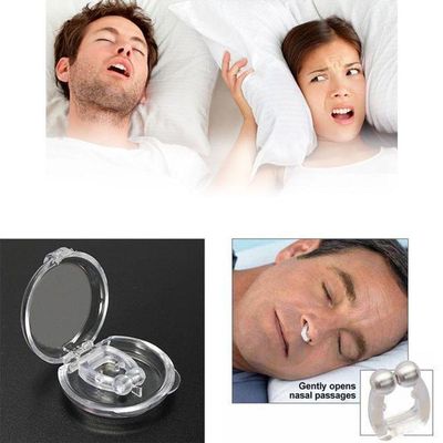 Aparelho Para Apneia Terepia Anti Ronco Nasal Com Imã