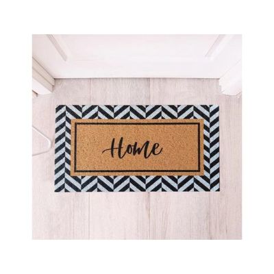 Tapete Capacho Vinil Home Moldura 75x40 Home Kapazi