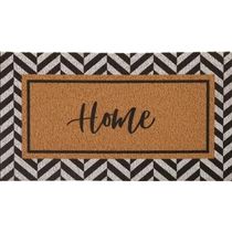 Tapete Capacho Vinil Home Moldura 75x40 Home Kapazi