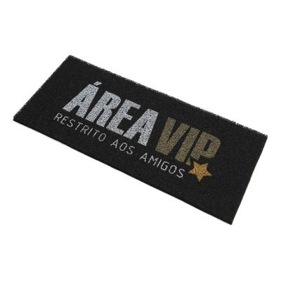 Tapete Capacho Vinil Area Vip 30x70 Print Kapazi