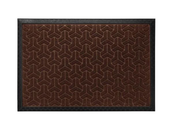Tapete Capacho Waterkap Residencial 45cm X 75 Marron Kapazi