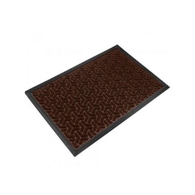 Tapete Capacho Waterkap Residencial 45cm X 75 Marron Kapazi