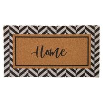 Capacho De Entrada Vinil Home 40cm X 75cm Moldura Kapazi