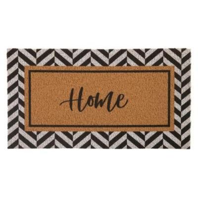 Capacho De Entrada Vinil Home 40cm X 75cm Moldura Kapazi