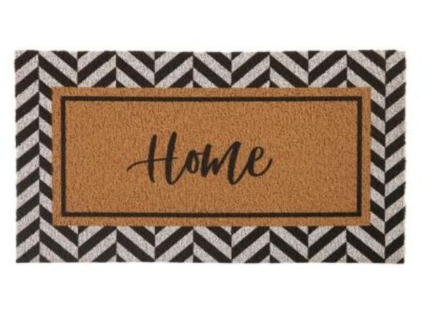 Capacho De Entrada Vinil Home 40cm X 75cm Moldura Kapazi