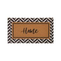 Capacho De Entrada Vinil Home 40cm X 75cm Moldura Kapazi