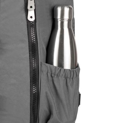 Mochila de Rodinha Juvenil Color Block 4 Rodas U / Cinza