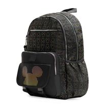 Mochila Escolar Feminina Juvenil Mickey Preta