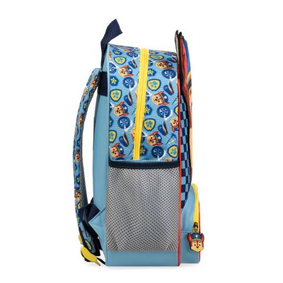 Mochila Escolar Masculina Infantil Patrulha Canina Chase Azul U / Azul