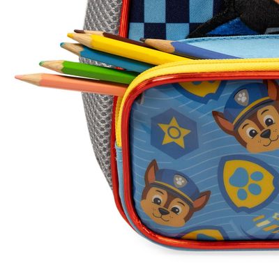 Mochila Escolar Masculina Infantil Patrulha Canina Chase Azul U / Azul