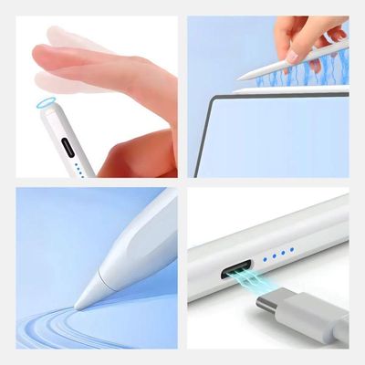 Caneta Digital Universal Touchscreen Ponta Fina - Branca