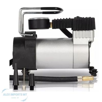 Mini Compressor De Ar 12V Portatil Pneu Carro Moto Bicicleta