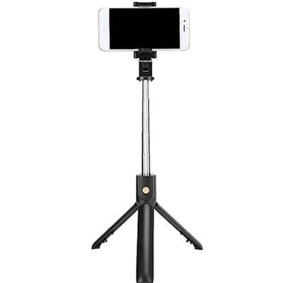 Bastão De Selfie Com Tripé Para Com Controle Remoto