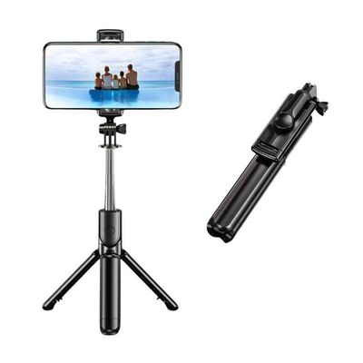 Bastão De Selfie Com Tripé Para Com Controle Remoto