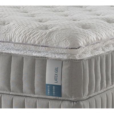 Colchão De Látex Qgel Com Cobre Casal 138x188cm