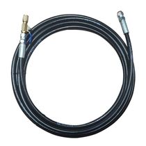 Mangueira Para Nitrogenio 8 Metros 1/4" Sae Com Registro Bola 1/4"