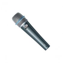 Microfone Dinamico Pro Btm-57a Metal Com