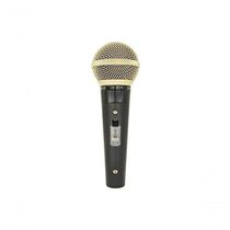 Microfone Dinamico Leson Sm58 Plus Preto
