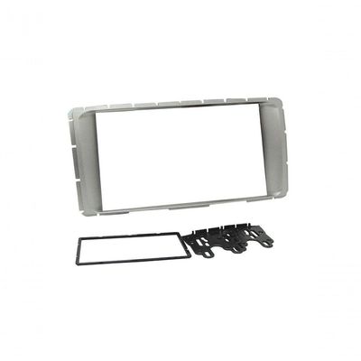Moldura Fiamon 2 Din Toyota Hilux 12- 2015 Srv 12 Prata