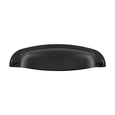 Puxador Para Móveis Concha Preto Anodizado