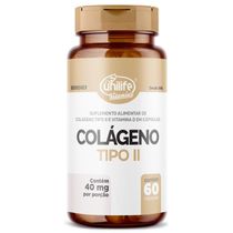 Kit 3 Colágeno Tipo Ii Com Vitamina D Unilife 60 Cápsulas