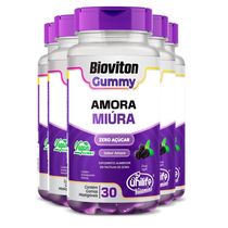 Kit 5 Gummy Amora Miura Unilife 30 Gomas