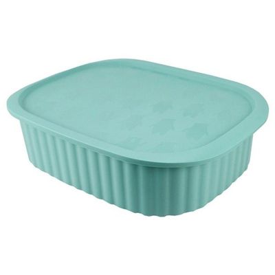 Organizador De Gavetas, Meias, Calcinhas, Bijuterias C- 10 Divisórias Linha Loft Turquesa