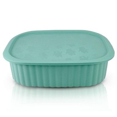 Organizador De Gavetas, Meias, Calcinhas, Bijuterias C- 10 Divisórias Linha Loft Turquesa