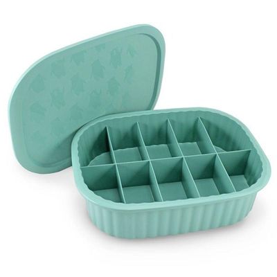 Organizador De Gavetas, Meias, Calcinhas, Bijuterias C- 10 Divisórias Linha Loft Turquesa