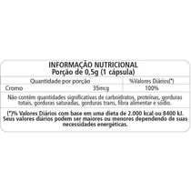 Kit 3 Picolinato De Cromo 500Mg Chá Mais 60cáps