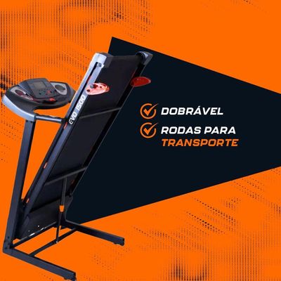 Esteira Elétrica Evolution Fitness EVO 1500 - 110V