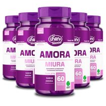 Kit 5 Amora Miura Unilife 60 Comprimidos