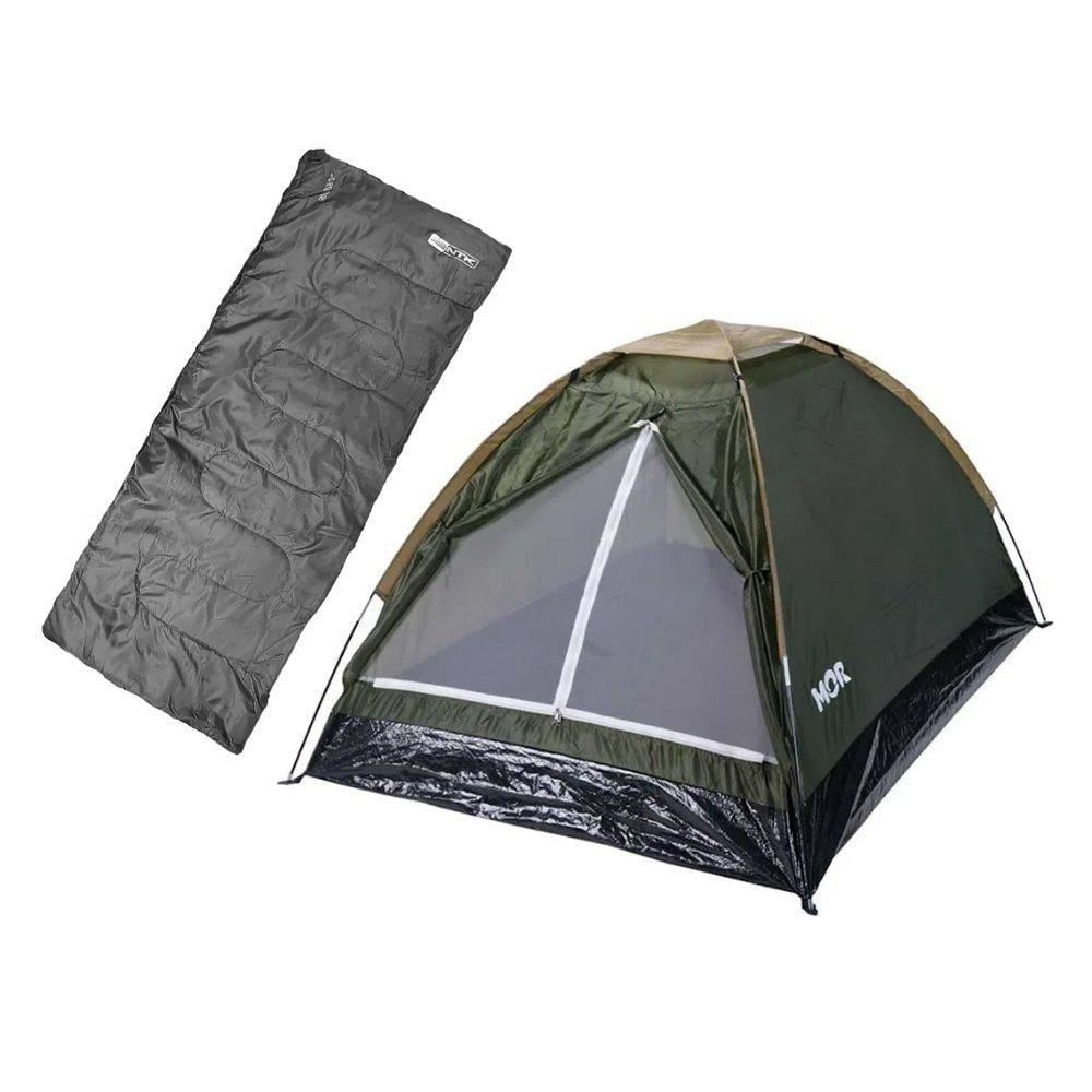 Barraca 2 P Saco Dormir Bugy Solteiro Nkt 8°c E 15°c