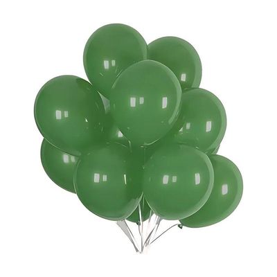Balão De Látex Verde Bandeira - 8 Polegadas - 50 Unidades