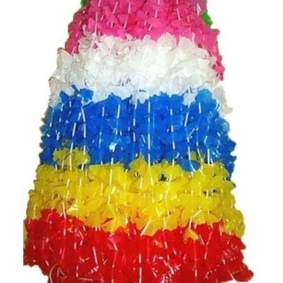 Colar Havaiano Hula Hula Colorido - 10 Unidades