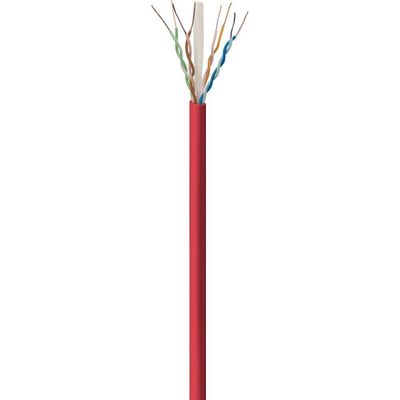 Cabo De Rede Cat6 305m Fortrek Fk510c Cmx Vermelho - Cx - 305