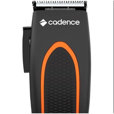 Cortador De Cabelo Cadence Simple Cut 9W C/07 Acessorios - Cab181-127 Preto/Laranja 110 Volts