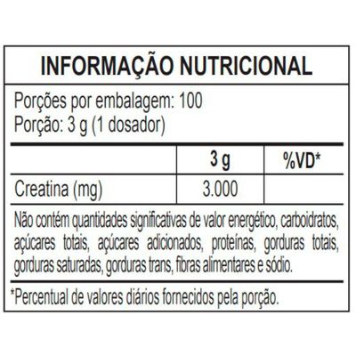 Kit 3 Creatine 100% Creatina Monohidratada Nutrify 300g