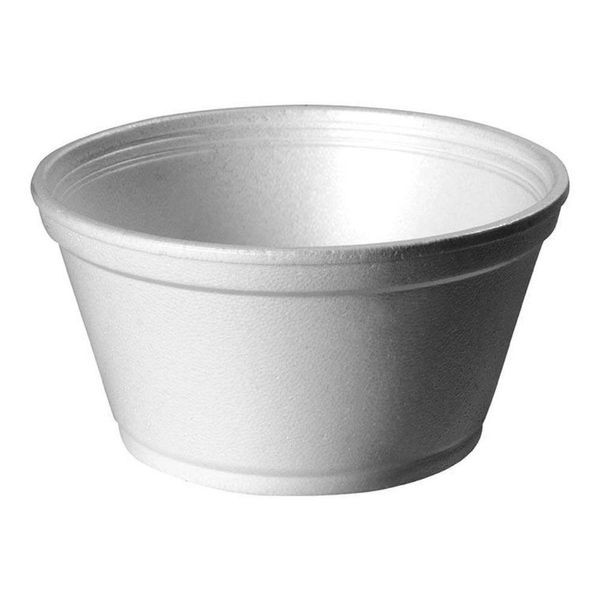 Pote De Isopor Descartável - 240ml - 50 Unidades