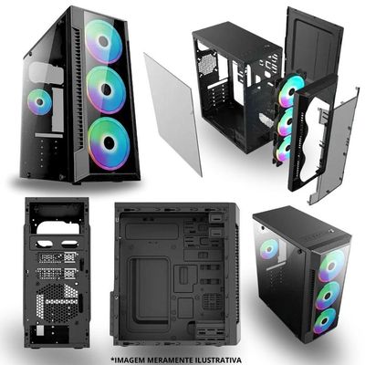 Pc Gamer Amd Ryzen 5 5600gt, 16gb Ram, Placa De Video Radeon Vega 7, Ssd 960gb, Fonte 550w