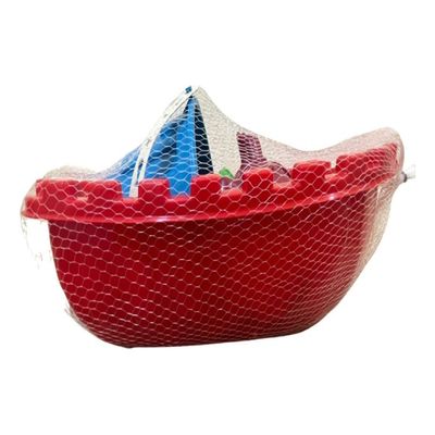 Barquinho De Praia 10 Peças Infantil Sortido Tamanho 36 Cm