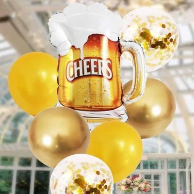 Balão Metalizado Caneca De Chopp - 27 Polegadas