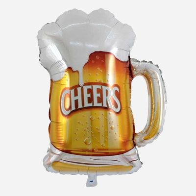 Balão Metalizado Caneca De Chopp - 27 Polegadas