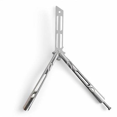 Canivete Butterfly Bsl-2 Sem Corte Inox Prateado Para Tricks