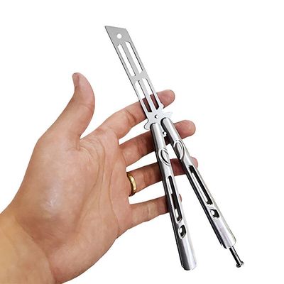 Canivete Bsl-2 Prata Treino Profissional Butterfly Sem Fio