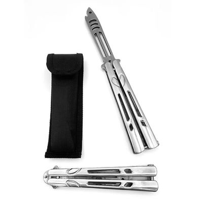 Canivete Bsl-1 Manobras Prateado Butterfly Shark Sem Corte