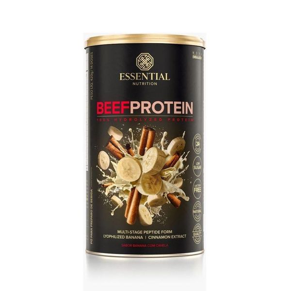 Beef Protein Hydrolyzed - Sabor: Banana C- Canela (420g)